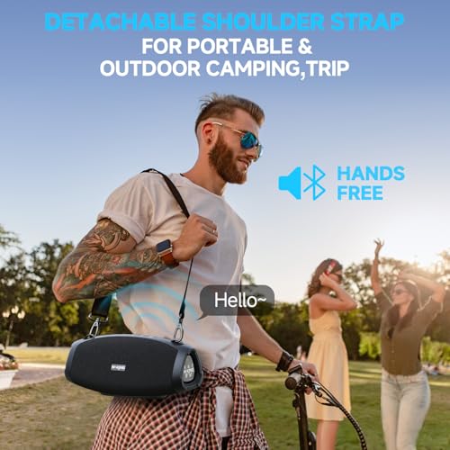 Altavoz Bluetooth 120W – Party Speaker con Batería 42h e IPX6